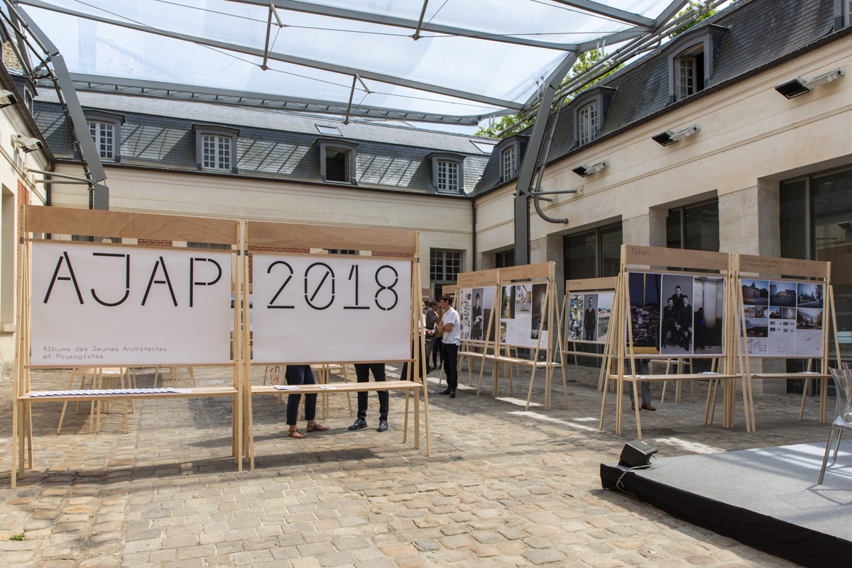 Exposition des AJAP 2018 (Albums des jeunes architectes paysagistes)   École Nationale Supérieure d’Architecture de Versailles (ENSAV), 18-19 juillet 2019 