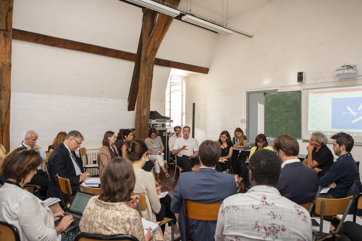 Atelier 7 : « IF Paris-Réseau, quels besoins, quels outils pour co-construire votre programmation artistique ? »   École Nationale Supérieure d’Architecture de Versailles (ENSAV), 18 juillet 2019    